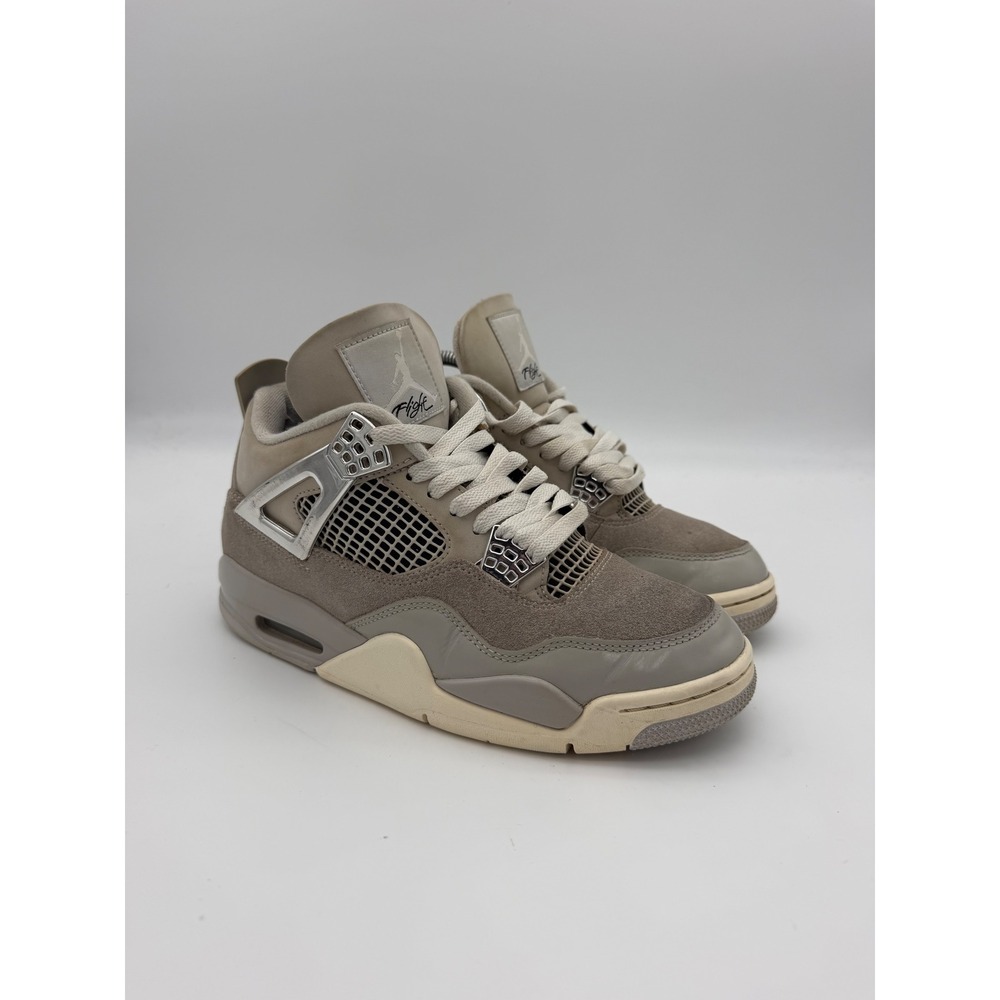 Jordan 4 Retro Frozen Moments Womens Light Iron Ore Grey AQ9129-001 Size 8W